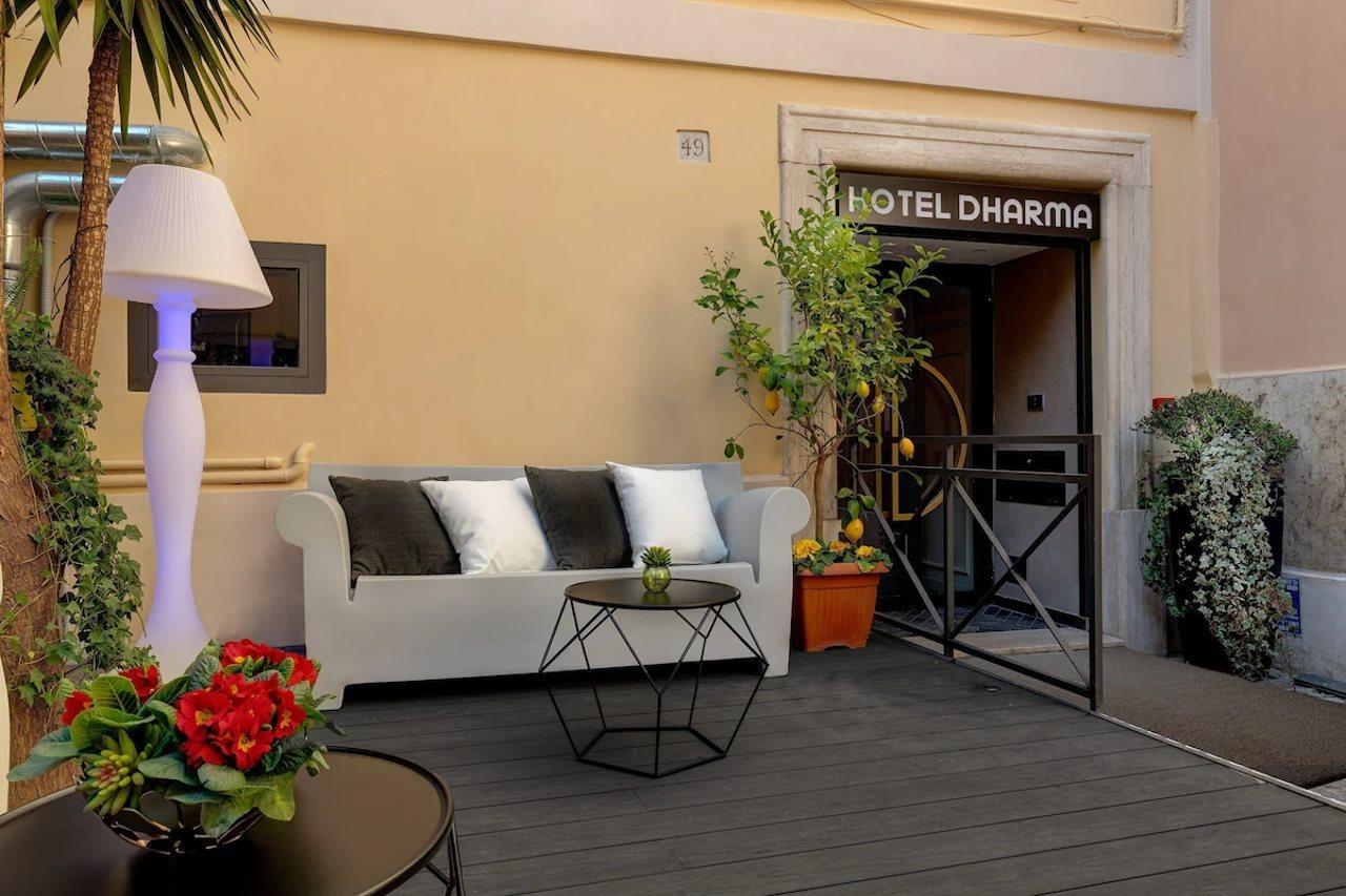 Dharma Boutique Hotel & Spa Rom Exterior foto